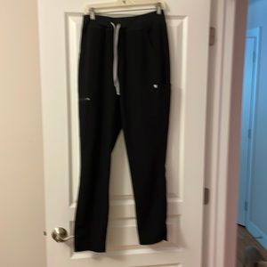 FIGS SCRUB PANTS YOLA 2.0 HIGH WAISTED BLACK